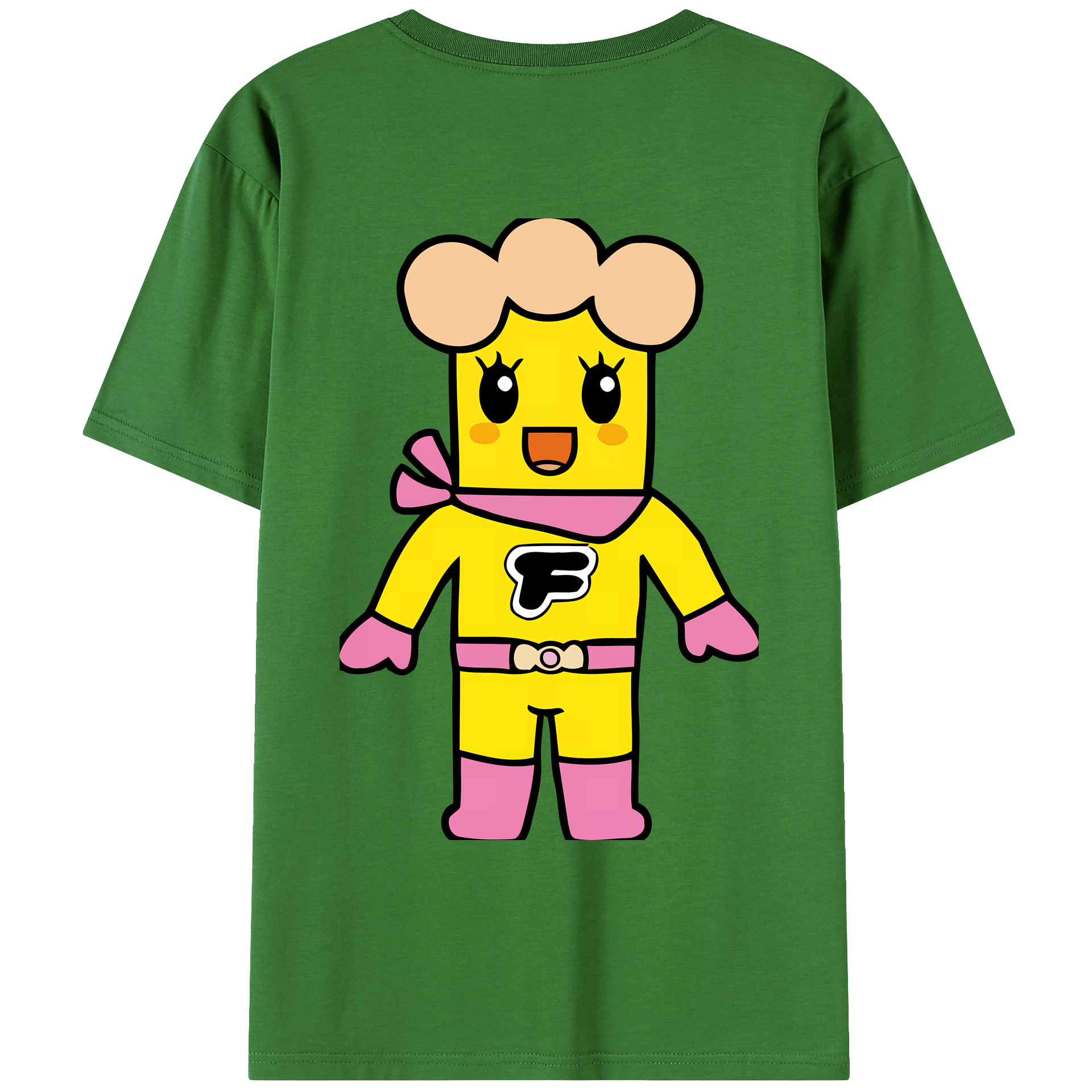 （画像用） アンパンマン Anpanman レディース半袖Tシャツ(バックプリント)